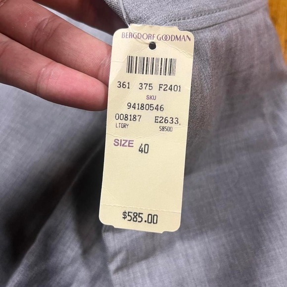 Stella McCartney grey wool pencil skirt - Picture 6 of 7